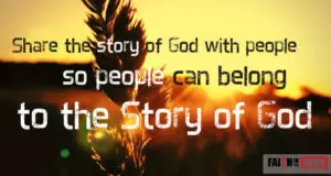 Share The Story Of God