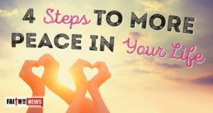 4 Steps To More Peace In Your Life