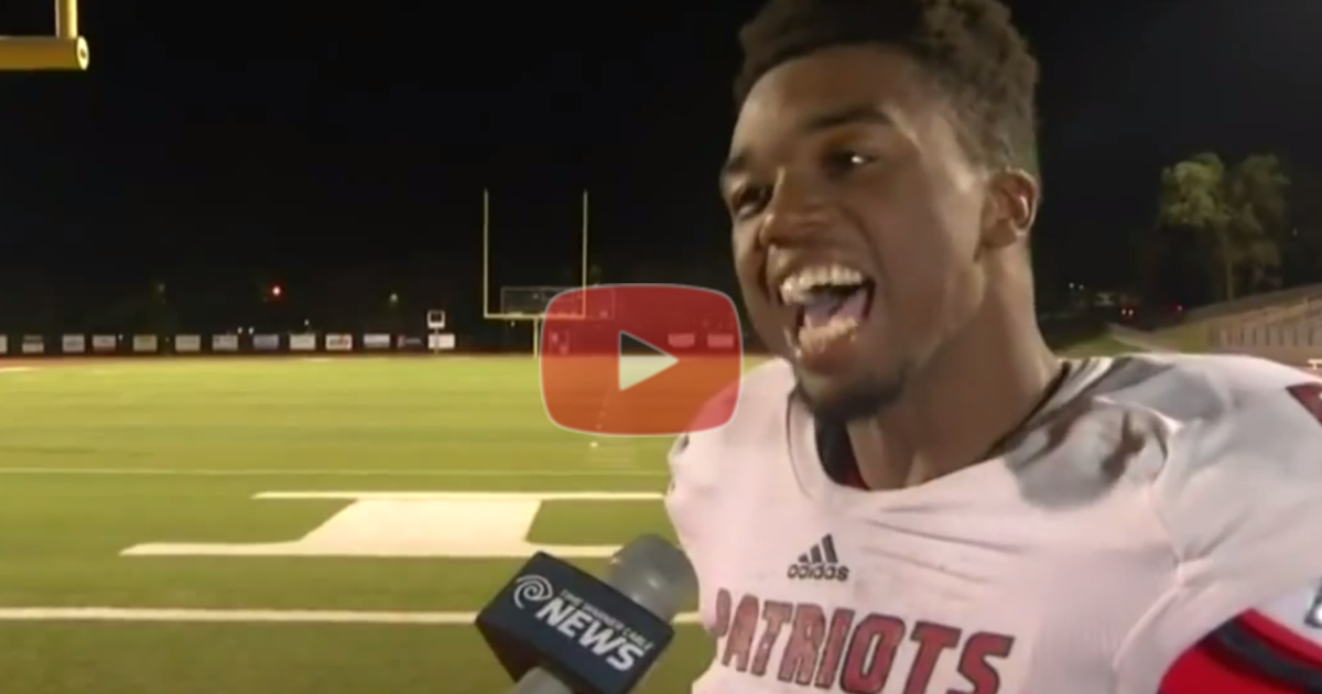 This Football Player's Attitude Will Make Your Day Faith in the News