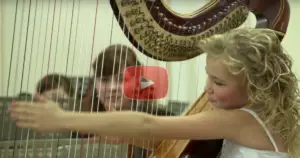 God Gifted 9 Year Old Alisa With An Amazing Ability To Play The Harp