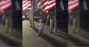 You’re Never Too Young to Show Respect for Those That Serve
