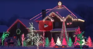 Amazing Grace Christmas Light Show. Wow!